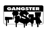 gangster-ish! Die Cut Sticker